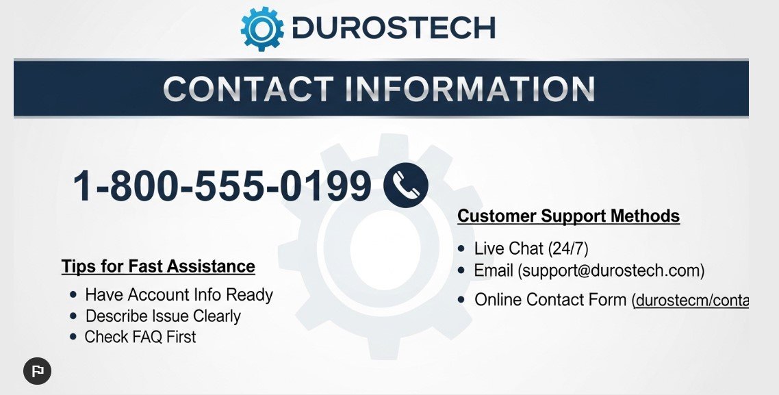 contact number durostech